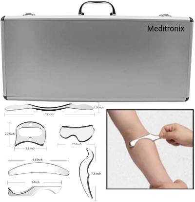 Meditronix Professional Graston Therapy Tools 6 pc Imported Medical Reacher & Grabber