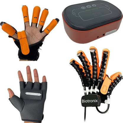 Biotronix Rehabilitation Device for Single Hand Left Size-XL for Paralysis Medical Reacher & Grabber