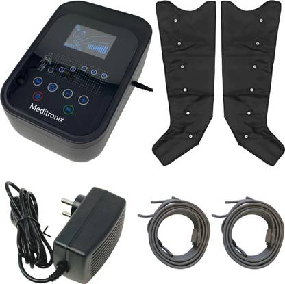 Meditronix DVT 6 Chamber Therapy Device for Lymphatic Health with 2 Legs Cuff Medical Reacher & Grabber