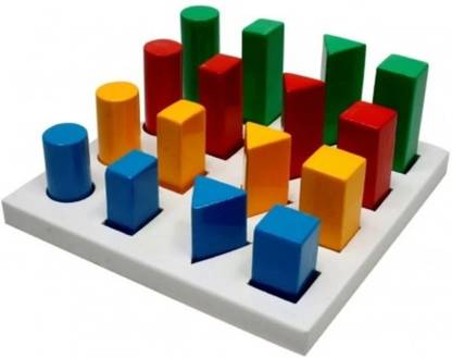 Biotronix Occupational Therapy and Physiotherapy Peg Board Wooden 16 pegs Medical Reacher & Grabber