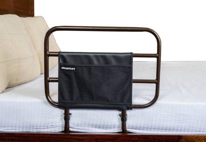 HOSPIKART Steel Bed Safety Raill, Including Storage Packet - Pack of 1 Medical Reacher & Grabber