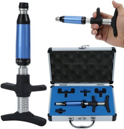 Biotronix Manual Chiropractic Gun Spine Adjustor Tool For Spine Adjustment Correction Medical Reacher & Grabber