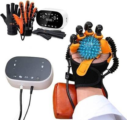 Sinagar C11 Original Robot Gloves Finger Training Stroke Hand (XL Size Right Hand) Medical Reacher & Grabber