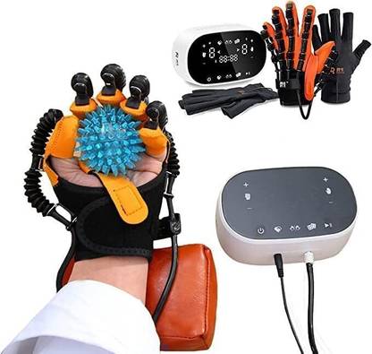 Sinagar C11 Original Robot Gloves Finger Training Stroke Hand (XL Size Left Hand) Medical Reacher & Grabber