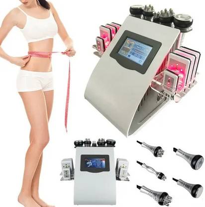 Meditronix 6-in-1 Fat Loss Machine with Radio Frequency Cavitation and Lipo Laser Features Medical Reacher & Grabber