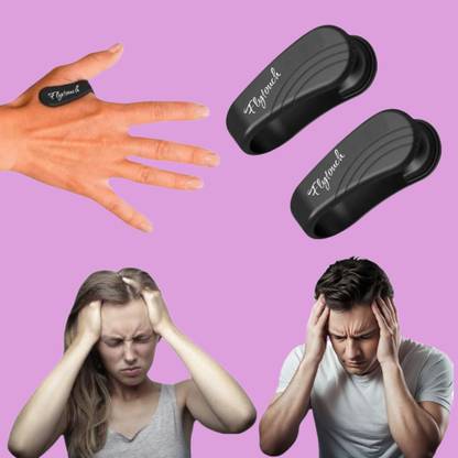 FlyTouch Migraine Relief Clip Headache Pressure Point Tool Relaxation Tension Anxiety K2 Medical Reacher & Grabber