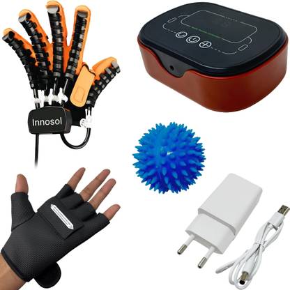 Innosol Hemiplegia Recovery & Paralysis Device for Single Right Hand XL Size Portable Medical Reacher & Grabber