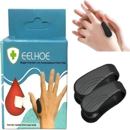 LootZoo Sugar Control LI4 Acupressure Point Clip | Headache, Migraine &Tension Relief Medical Reacher & Grabber