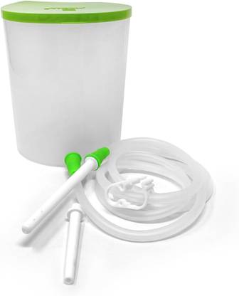 DSB PHYSIO MART Enema Complete Douche Set With Tube & Nozzle , Douche Cane Set -1500 ML Medical Reacher & Grabber