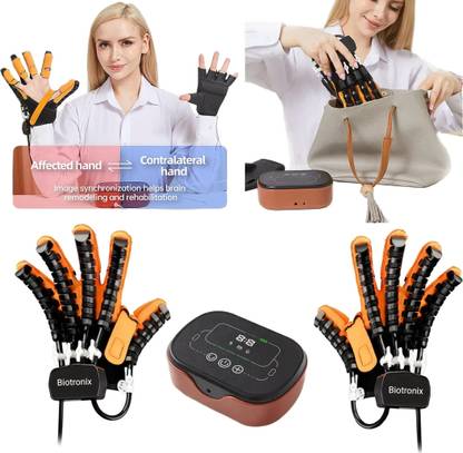 Biotronix Dual Hand Rehabilitation Device Large Size (L) for Both Hands Medical Reacher & Grabber
