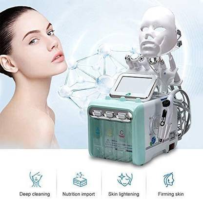 top health 7in1 Anti-Aging Small Bubble H2O2 Hydrogen Oxygen Beauty Machine With Led Mask Medical Reacher & Grabber