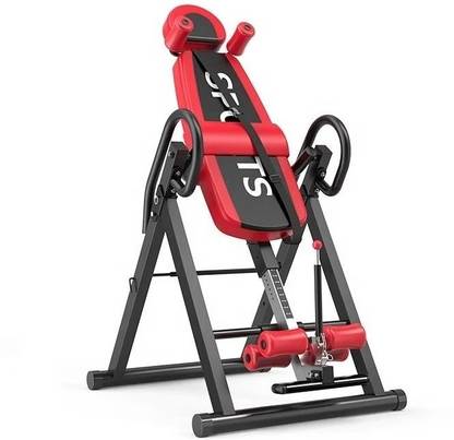 Biotronix Heavy Duty Inversion Table Manual with Headrest, Foldable, Medical Reacher & Grabber
