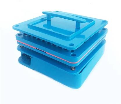 PATCO 100 Holes - Manual Empty Capsule Filling Machine/Powder Filler Board | Capsule Filling Tray (Size 0 Capsules - 500-650 mg Powder Filling) Reusable Medical Tray