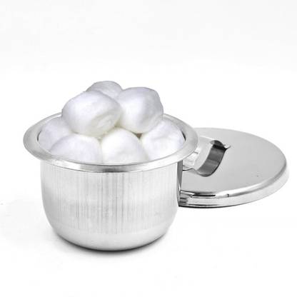 Bos Medicare Surgical Gallipot With cover stainless steel (60x40) mm Reusable Medical Tray