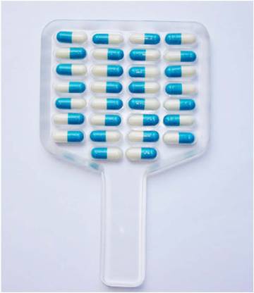PATCO 30 Holes Manual Capsule Counter (Size 000) Reusable Medical Tray