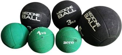 ACCO Rubber Medicine Balls with Bounce Effect (AMP-03MEDR01B) Medicine Ball