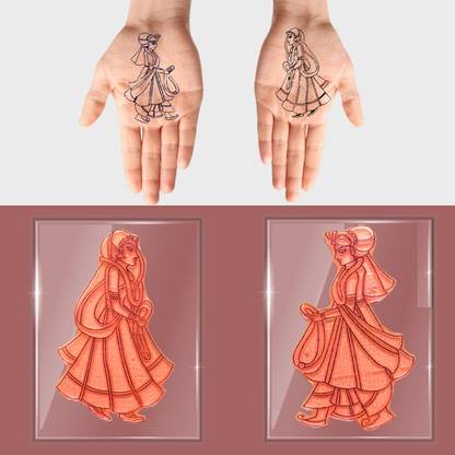 Arpita Mehandi Mehandi Design Helper Mehandi Tools for Groom & Bride Design Synthetic Mehendi