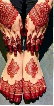 SHIZUKESA ***fast Dark mehndi colour red*** Natural Mehendi