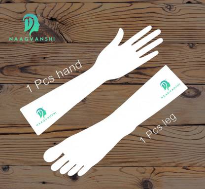 Naagvanshi "Perfect Your Skills with Reusable Acrylic Mehndi Practice Hands and Legs Natural Mehendi