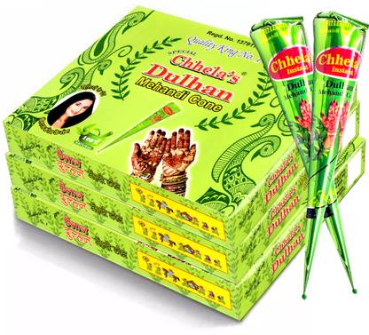 Chhelas Dulhan No Chemical Added 36 cone Natural Mehendi