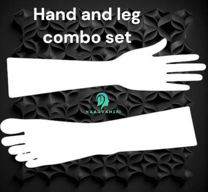 Naagvanshi Hand & Leg Mehandi Practice Boards – Perfect for Beginners and Professionals Natural Mehendi