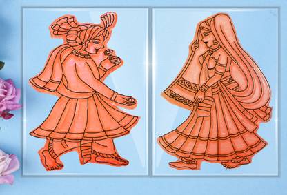 Arpita Mehandi Mehndi Design Helper Mehndi Tools for Groom and Bridal/couple's rose day design Synthetic Mehendi