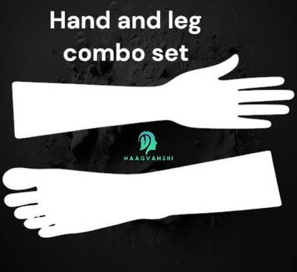 Naagvanshi Hand & Leg Mehandi Practice Boards – Perfect for Beginners and Professionals Natural Mehendi