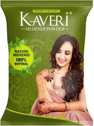 Kaveri Natural Mehendi Powder Henna Leaves Powder for Hair Hands and Feet Natural Mehendi