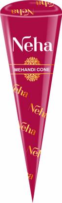 Neha Herbals Neha Mehandi Cone - Red Natural Mehendi