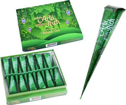 singh SATRANG ARBI RICH FAST COLOUR MEHANDI CONE Natural Mehendi