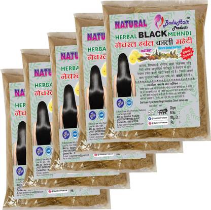 BadaHair Kali Mehndi Natural Mehendi (Pack of 5) Natural Mehendi
