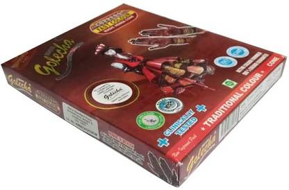 Golecha Copper Brown Fast Color Magic Henna Cone For Hand Designing Natural Mehendi