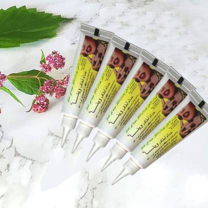 Veena Instant Dark Red Mehendi Cone, Tattoo Paste Tubes Synthetic Mehendi