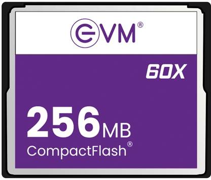 EVM 256MB COMPACTFLASH CARD COMPACT FLASH CARD 256 MB Compact Flash UDMA 7 60 MB/s  Memory Card Compatible with Camera