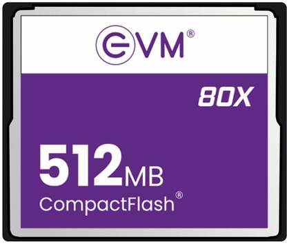 EVM COMPACT FLASH CARD 512 MB Compact Flash UDMA 7 60 MB/s  Memory Card