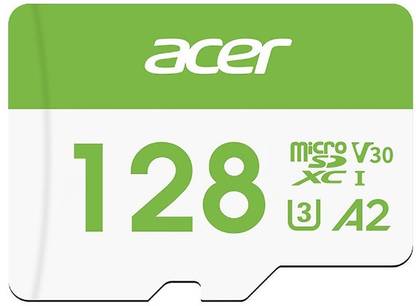 Acer BL.9BWWA.322 MSC300 128 GB MicroSD Card UHS Class 3 160 MBPS  Memory Card Compatible with Mobile