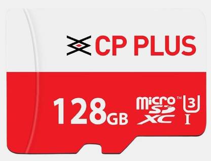 CP PLUS Master 128 GB MicroSD Card Class 10 70 MB/s  Memory Card Compatible with Camera, Mobile, Tablet