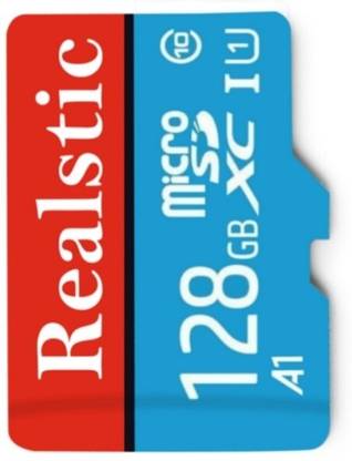Realstic Frist class 128 gb Urtra 128 GB MicroSD Card Class 10 130 MB/s  Memory Card Compatible with Computer, Tablet