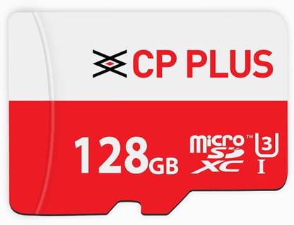 CP PLUS CP New 128 GB MicroSD Card Class 10 70 MB/s  Memory Card Compatible with Camera, Mobile, Tablet, Computer