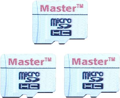 Master Combo Pack of 3 (Micro SD, 32GB) Ultra (Pack of 3 Pc) 32 GB MicroSD Card UHS Class 1 120 MB/s  Memory Card Compatible with Camera, Computer, Gaming Console, Mobile, Tablet