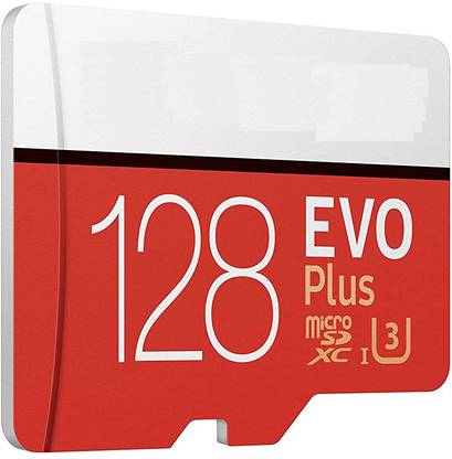 Longan ADNVBMH9D78DAU EVO Plus TF Card 128 GB MicroSD Card Class 10 95 MB/s  Memory Card Compatible with Mobile