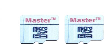 Master Combo Pack of 2 (Micro SD, 16GB) Ultra 16 GB MicroSD Card UHS Class 1 120 MB/s  Memory Card Compatible with Camera, Computer, Gaming Console, Mobile, Tablet