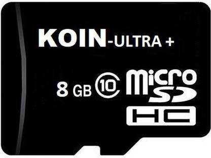MOREBYTE Ultra Plus 8 GB MicroSD Card Class 10 90 MB/s  Memory Card