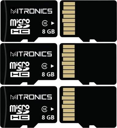 Mb Microsd Card Mitronics Pro 8 GB MicroSD Card Class 10 80 MB/s Memory Card ...