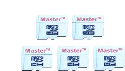 Master Combo Pack of 5 (Micro SD, 32GB) Ultra (5PC) 32 GB MicroSD Card UHS Class 1 120 MB/s  Memory Card Compatible with Camera, Computer, Gaming Console, Mobile, Tablet