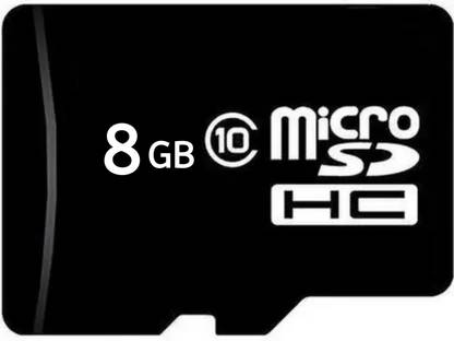 MOREBYTE Ultra Plus 8 GB MicroSD Card Class 10 90 MB/s Memory Card Black Series 8 GB MicroSD Card Class 10 100 MB/s  Memory Card Compatible with Mobile