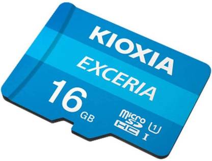 kioxia 16 GB Memory Card Exceria 16 GB MicroSD Card Class 10 100 MB/s  Memory Card Compatible with Mobile