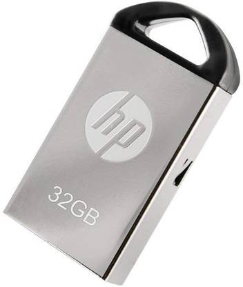 HP USB 2.0 v222w/Pen drive 32 GB OTG Drive Compatible with Desktop Computer, Tablet, Laptop USB 2.0 Metal Case