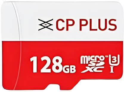 CP PLUS Durable 128 GB MicroSD Card Class 10 70 MB/s  Memory Card Compatible with Camera, Mobile, Tablet