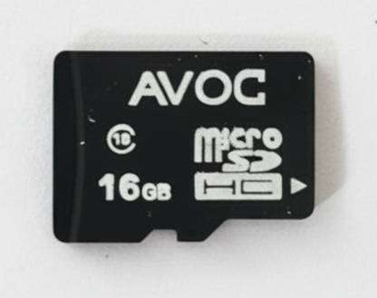 AVOC FLASH MC016 MicroSDXC 16 GB MicroSD Card Class 10 20 MB/s  Memory Card Compatible with Tablet, Mobile, Camera